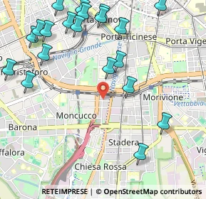 Mappa Via Bordighera, 20141 Milano MI, Italia (1.341)