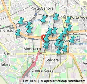 Mappa Via Bordighera, 20141 Milano MI, Italia (0.798)