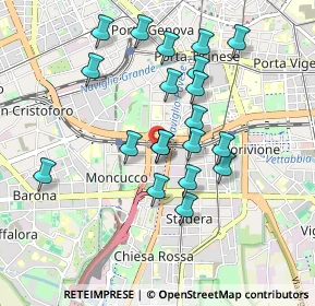 Mappa Via Bordighera, 20141 Milano MI, Italia (0.8435)