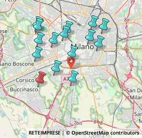 Mappa Via Bordighera, 20141 Milano MI, Italia (3.626)