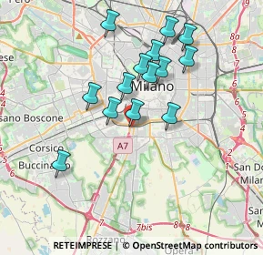 Mappa Via Bordighera, 20141 Milano MI, Italia (3.24071)