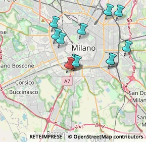 Mappa Via Imperia, 20141 Milano MI, Italia (3.495)