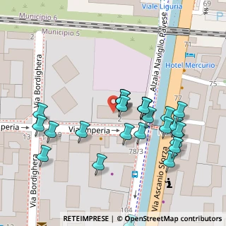 Mappa Via Imperia, 20141 Milano MI, Italia (0.05769)