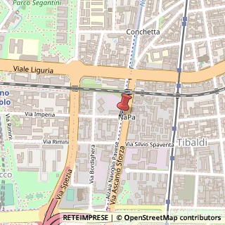 Mappa Via Imperia,  2, 20142 Milano, Milano (Lombardia)