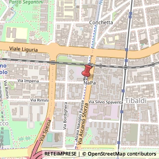 Mappa Via Imperia, 2, 20142 Milano, Milano (Lombardia)