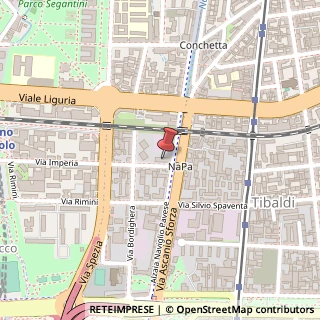 Mappa Via Imperia, 2, 20142 Milano, Milano (Lombardia)