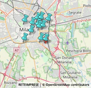 Mappa Via Enrico Caviglia, 20139 Milano MI, Italia (3.04583)