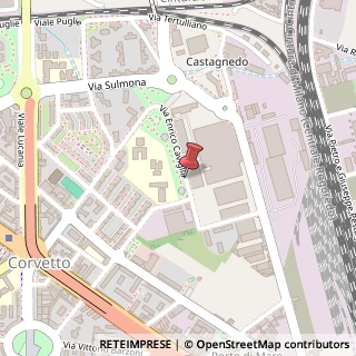 Mappa Via Enrico Caviglia,  3, 20139 Milano, Milano (Lombardia)