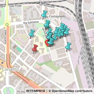 Mappa Via Enrico Caviglia, 20139 Milano MI, Italia (0.148)