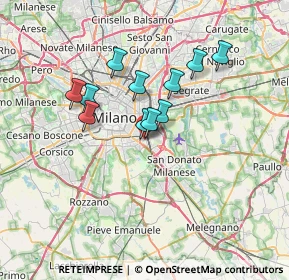 Mappa Via Enrico Caviglia, 20139 Milano MI, Italia (5.41455)