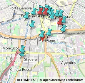 Mappa Via Giovanni Battista Boeri, 20141 Milano MI, Italia (1.0245)