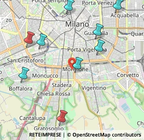 Mappa Via Giovanni Battista Boeri, 20141 Milano MI, Italia (2.72545)