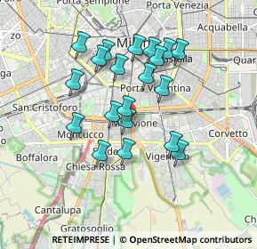 Mappa Via Giovanni Battista Boeri, 20141 Milano MI, Italia (1.539)