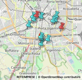 Mappa Via Giovanni Battista Boeri, 20141 Milano MI, Italia (1.44538)