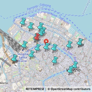Mappa Sestier Santa Croce, 30135 Venezia VE, Italia (0.5175)