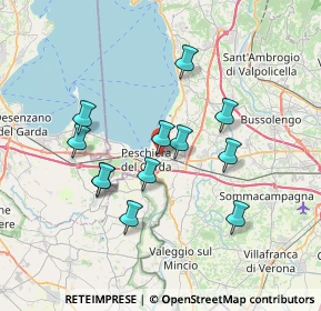 Mappa Via Piero Pederzoli, 37014 Castelnuovo del Garda VR, Italia (6.33)