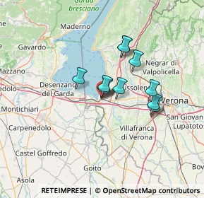 Mappa Via Piero Pederzoli, 37014 Castelnuovo del Garda VR, Italia (8.99364)
