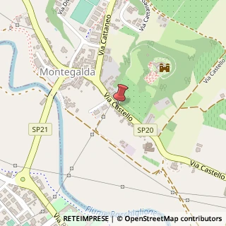 Mappa Via Castello, 36047 Montegalda VI, Italia, 36047 Montegalda, Vicenza (Veneto)