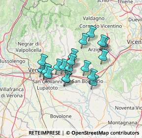 Mappa Via Don Adolfo Scolari, 37030 Colognola Ai Colli VR, Italia (9.859)