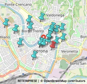 Mappa Via Valerio Catullo, 37121 Verona VR, Italia (0.6935)