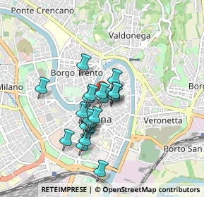 Mappa Via Valerio Catullo, 37121 Verona VR, Italia (0.656)