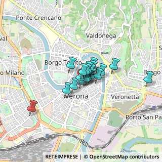 Mappa Via Adua, 37121 Verona VR, Italia (0.428)