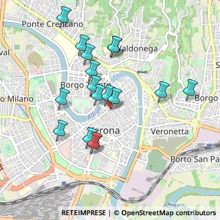 Mappa Via Valerio Catullo, 37121 Verona VR, Italia (0.88941)