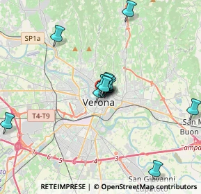 Mappa Via Adua, 37121 Verona VR, Italia (2.79615)