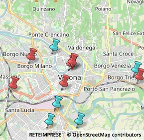 Mappa Via Adua, 37121 Verona VR, Italia (2.23818)