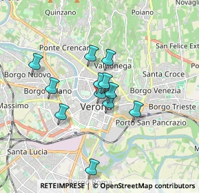 Mappa Via Valerio Catullo, 37121 Verona VR, Italia (1.2975)