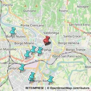 Mappa Via Adua, 37121 Verona VR, Italia (2.11636)