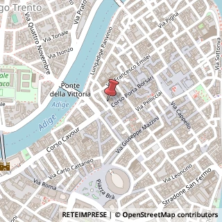 Mappa Via Adua, 8, 37121 Verona, Verona (Veneto)