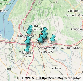 Mappa Vicolo S. Matteo, 37121 Verona VR, Italia (6.72867)