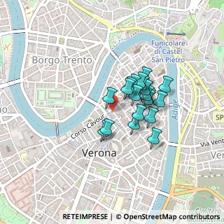 Mappa Vicolo S. Matteo, 37121 Verona VR, Italia (0.2985)