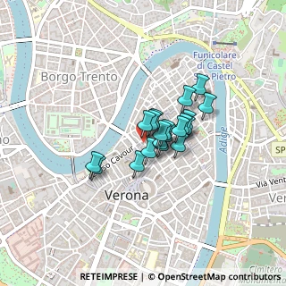 Mappa Via Adua, 37121 Verona VR, Italia (0.247)