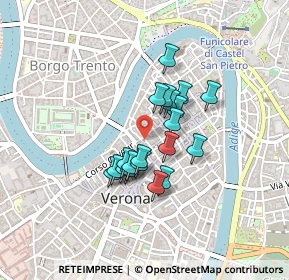 Mappa Via Valerio Catullo, 37121 Verona VR, Italia (0.304)