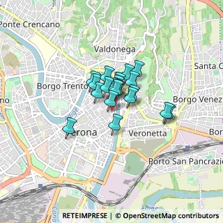 Mappa Via Nizza, 37121 Verona VR, Italia (0.4725)