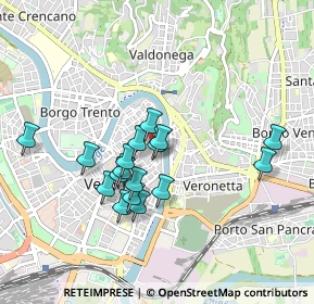 Mappa Via Nizza, 37121 Verona VR, Italia (0.77353)