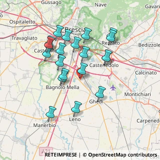 Mappa Via Giovanni XXIII, 25010 Montirone BS, Italia (7.017)