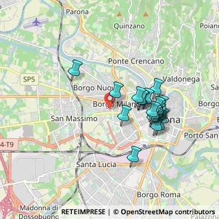 Mappa 37138 Verona VR, Italia (1.608)