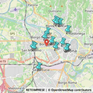 Mappa 37138 Verona VR, Italia (1.52571)