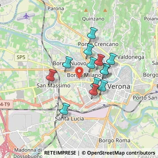 Mappa 37138 Verona VR, Italia (1.37154)