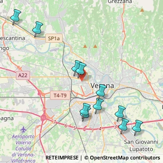 Mappa 37138 Verona VR, Italia (4.79818)