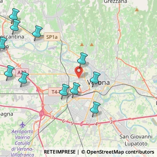 Mappa 37138 Verona VR, Italia (5.48909)