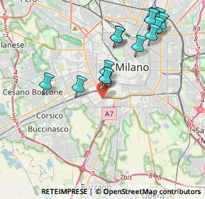Mappa Via Italo Svevo, 20143 Milano MI, Italia (4.12857)