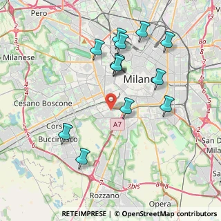Mappa Via Italo Svevo, 20143 Milano MI, Italia (3.98077)