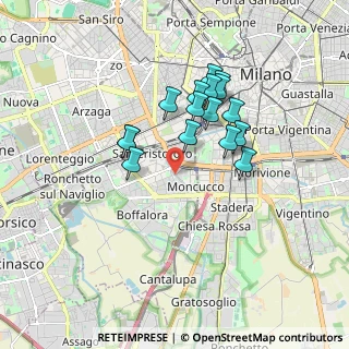 Mappa Via Italo Svevo, 20143 Milano MI, Italia (1.46688)