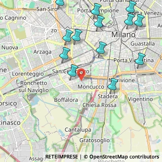 Mappa Via Italo Svevo, 20143 Milano MI, Italia (2.61308)