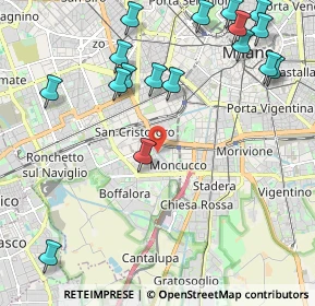 Mappa Via Italo Svevo, 20143 Milano MI, Italia (2.65059)
