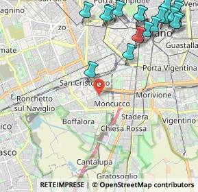 Mappa Via Italo Svevo, 20143 Milano MI, Italia (3.07)